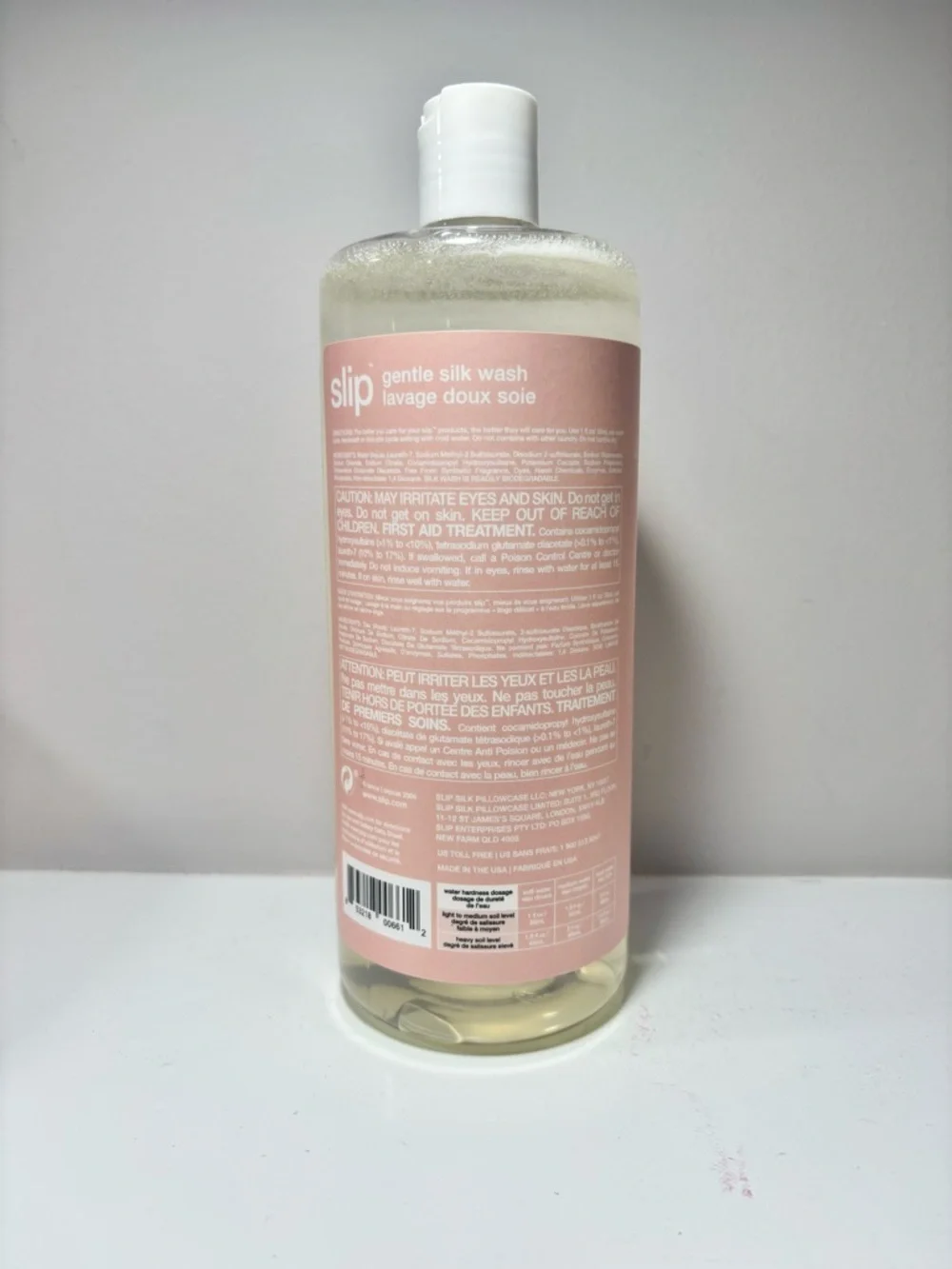 Slip Gentle Silk Wash Lavage Doux Soie 30 Fl Oz New Not Sealed Opened